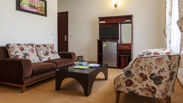 هتل آرامش کیش فضای داخلی اتاق ها