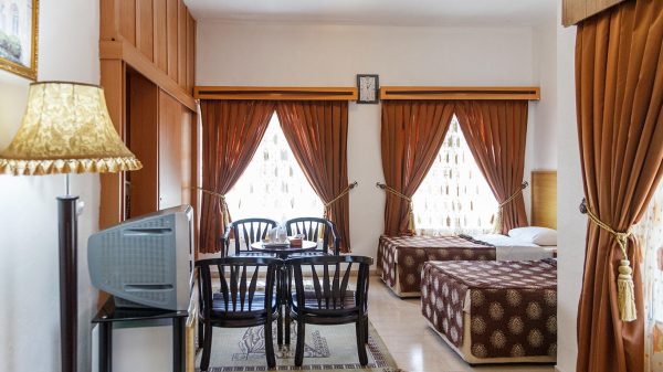 هتل آفتاب شرق کیش فضای داخلی اتاق ها