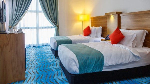 هتل بین المللی کیش اتاق دو تخته تویین