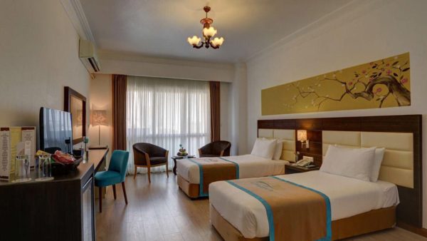 هتل شایگان کیش اتاق دو تخته تویین 1