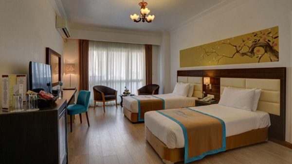 هتل شایگان کیش اتاق دو تخته تویین 1