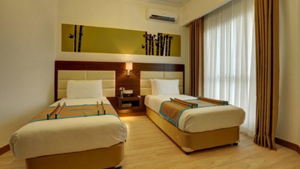 هتل شایگان کیش اتاق دو تخته تویین 3