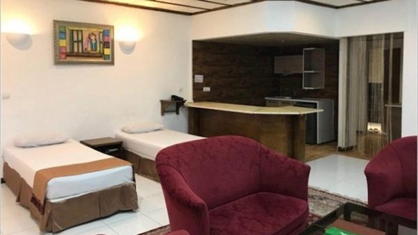 هتل پارسیان کیش فضای داخلی اتاق ها 3