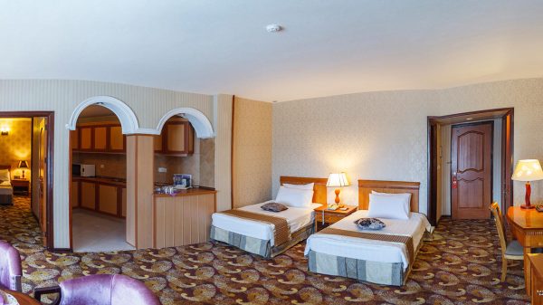 هتل پارمیس کیش فضای داخلی سوئیت ها 1