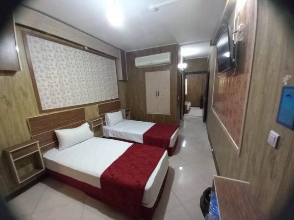 هتل پانیذ کیش فضای داخلی اتاق‌ها