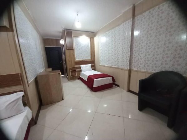 هتل پانیذ کیش فضای داخلی اتاق‌ها