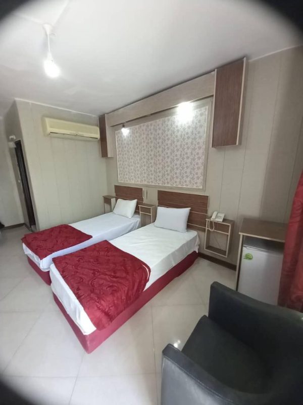 هتل پانیذ کیش فضای داخلی اتاق‌ها