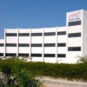 نمای بیرونی هتل گلدیس کیش