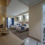 هتل آسمان کیش فضای داخلی اتاق‌ها