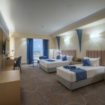 هتل آسمان کیش فضای داخلی اتاق‌ها