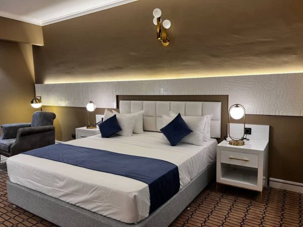 هتل آسمان کیش فضای داخلی اتاق‌ها