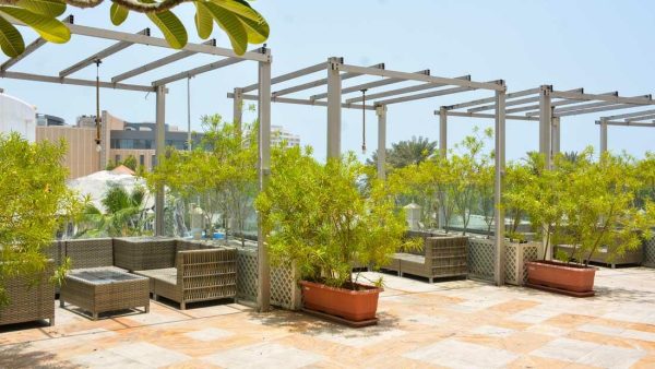 هتل کابانا گاردن ارم کیش فضای بیرونی هتل